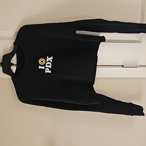 I  PDX cropped sweatshirt
